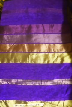 2m Seidentuch Violett