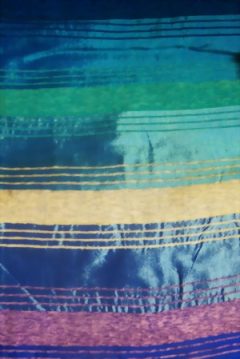 2m Seidentuch grünlich